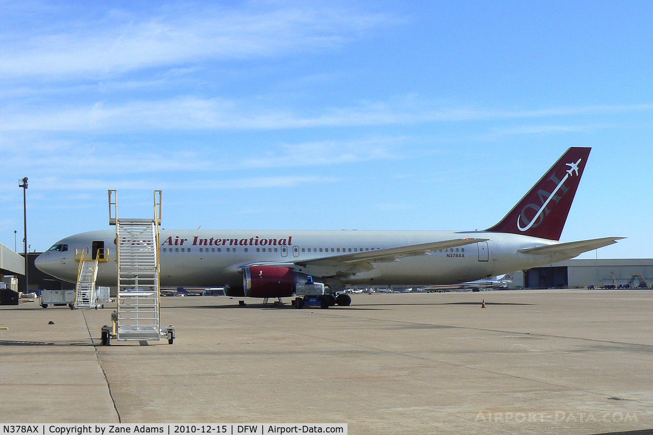 N378AX, 1996 Boeing 767-33A/ER C/N 28147, Omni Air International at DFW Airport