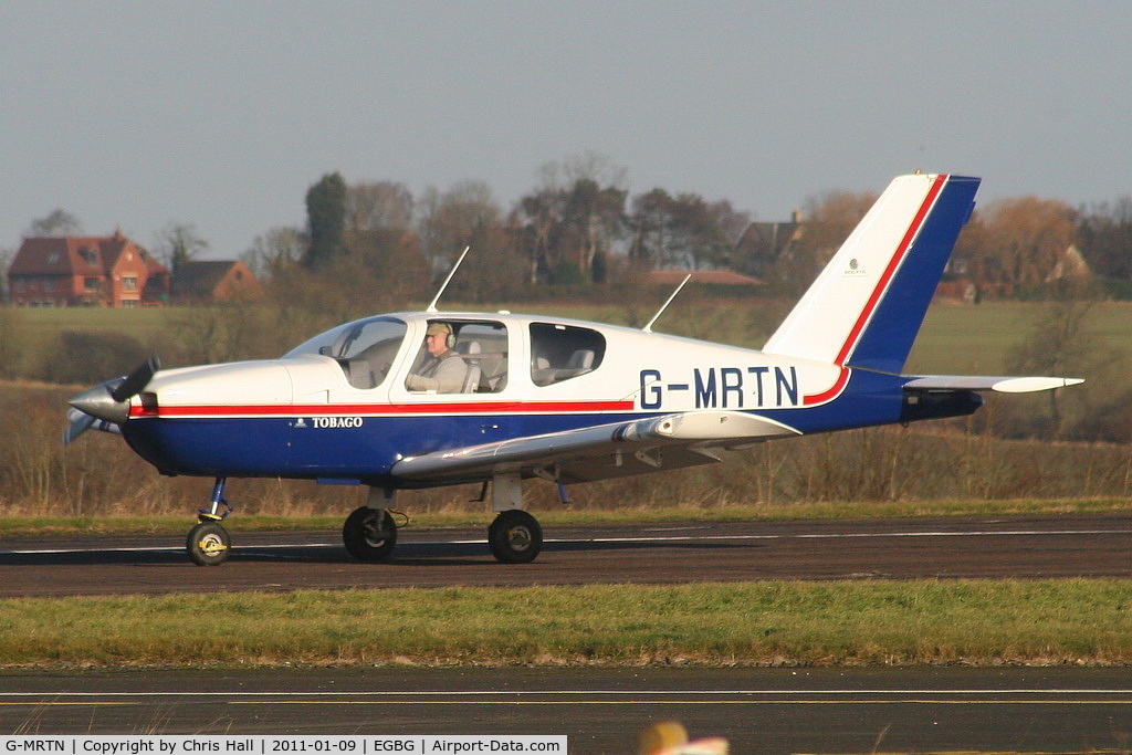 G-MRTN, 1980 Socata TB-10 Tobago C/N 62, visitor to the BMAA Icicle 2011 fly-in