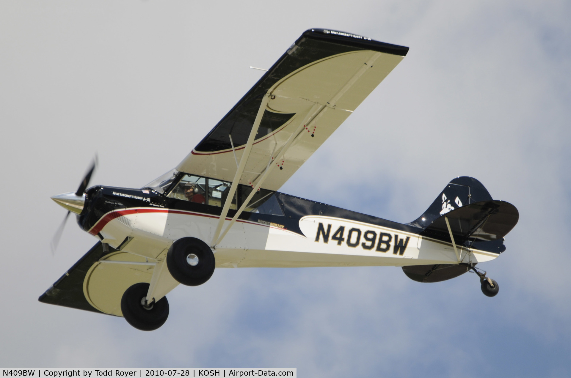 N409BW, Aviat A-1C-180 Husky C/N 3080, AIRVENTURE 2010