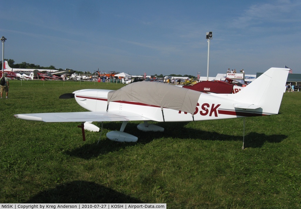 N6SK, 2002 Stoddard-Hamilton Glasair II-S FT C/N 2098, EAA AirVenture 2010