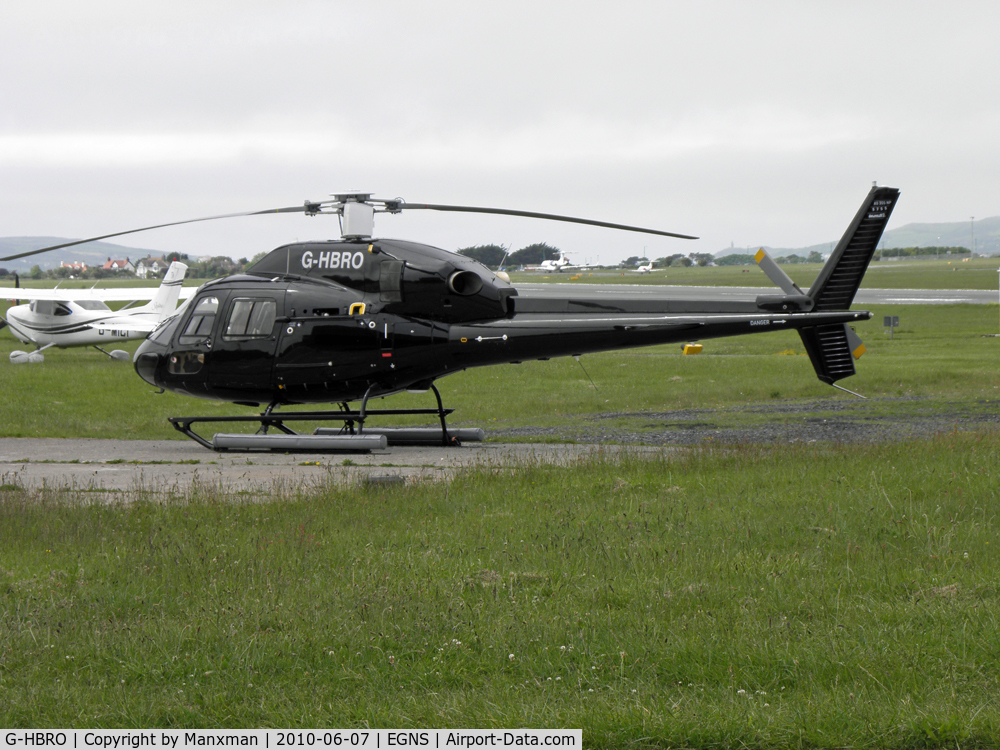 G-HBRO, 2007 Eurocopter AS-355NP Ecureuil 2 C/N 5755, Regular vsitor in TT
