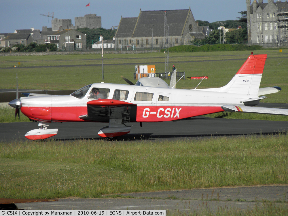 G-CSIX, 1978 Piper PA-32-300 Cherokee Six Cherokee Six C/N 32-7840030, PA-32 arriving at the Aeroclub