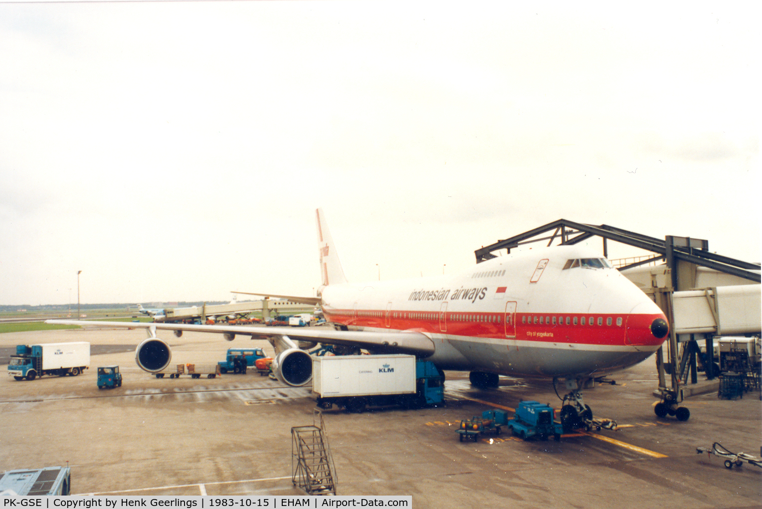 PK-GSE, 1982 Boeing 747-2U3B C/N 22768, Garuda , B747 -200