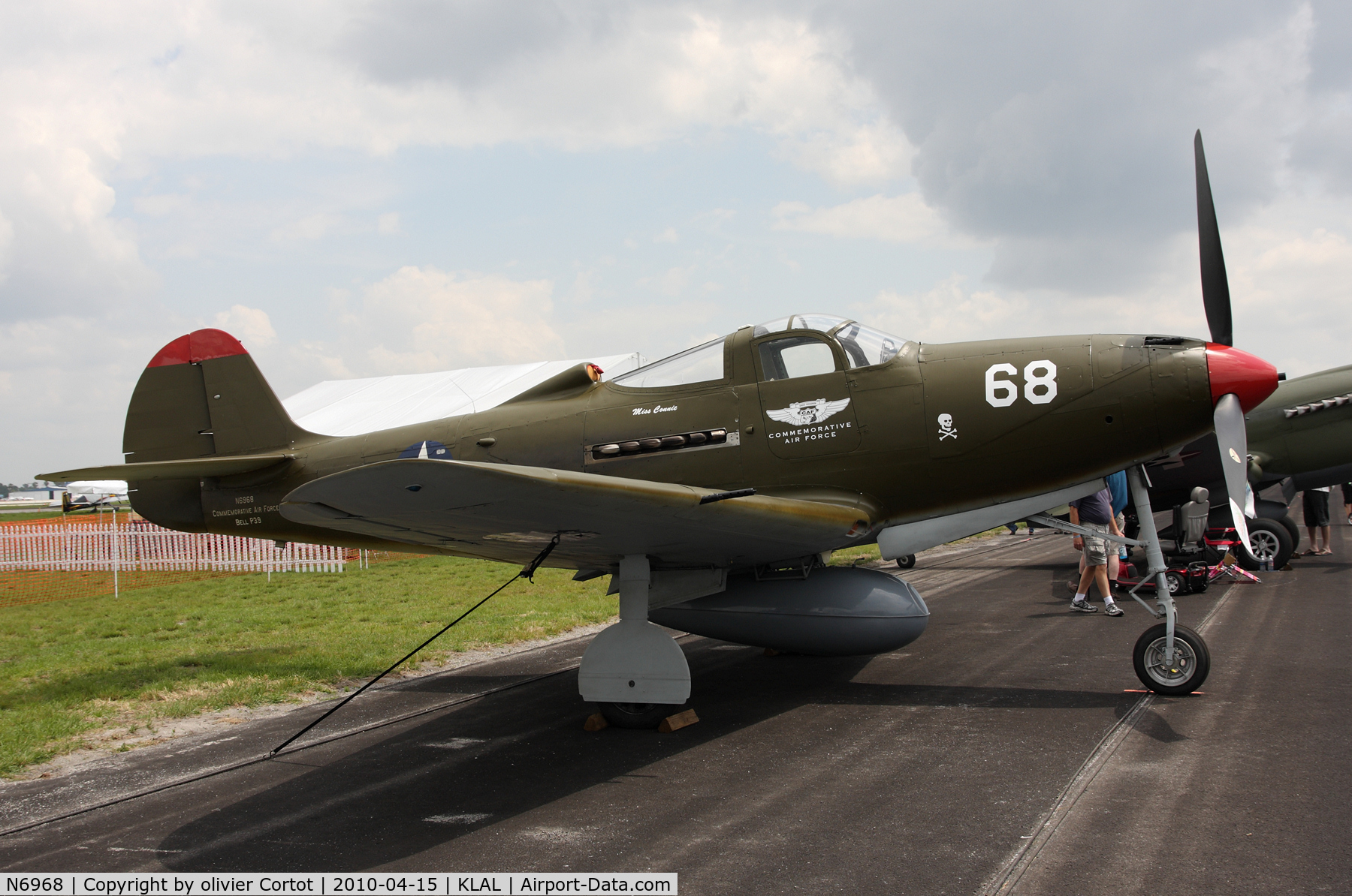 N6968, 1943 Bell P-39Q Airacobra C/N 219597, Sun n Fun 2010