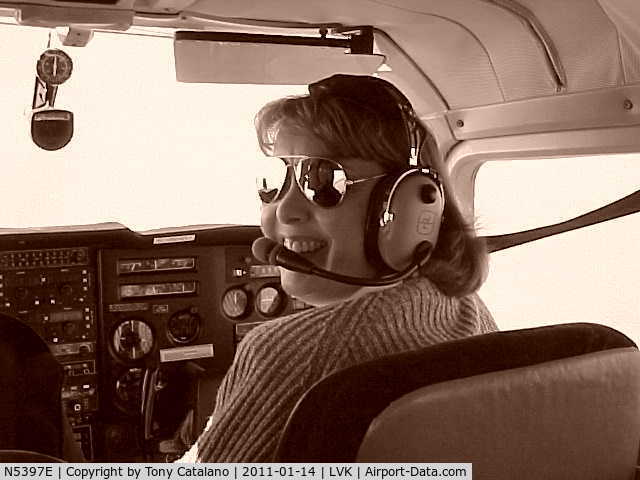 N5397E, 1959 Beech K35 Bonanza C/N D-5896, Women Driver, Duck!