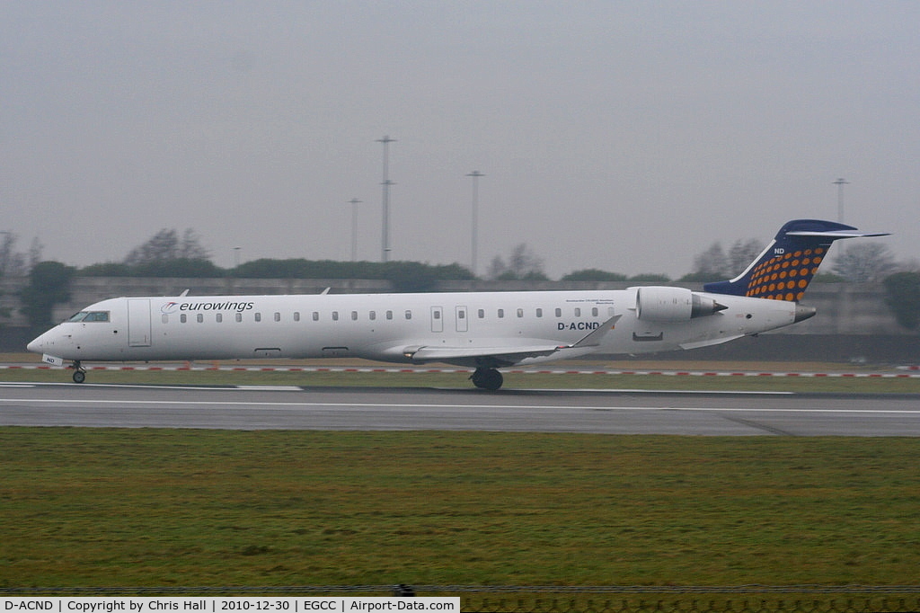 D-ACND, 2009 Bombardier CRJ-701 (CL-600-2C10) Regional Jet C/N 15238, Eurowings