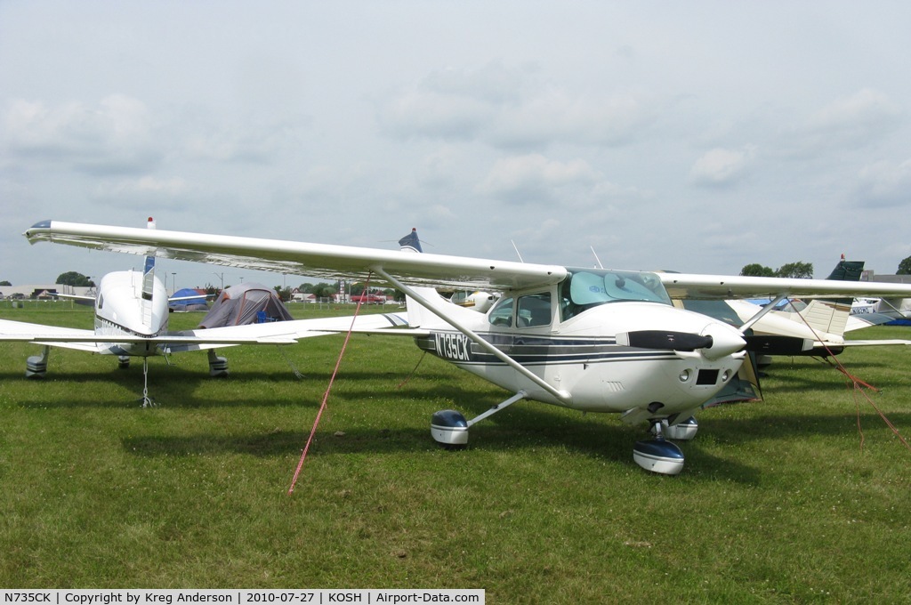 N735CK, 1976 Cessna 182Q Skylane C/N 18265317, EAA AirVenture 2010