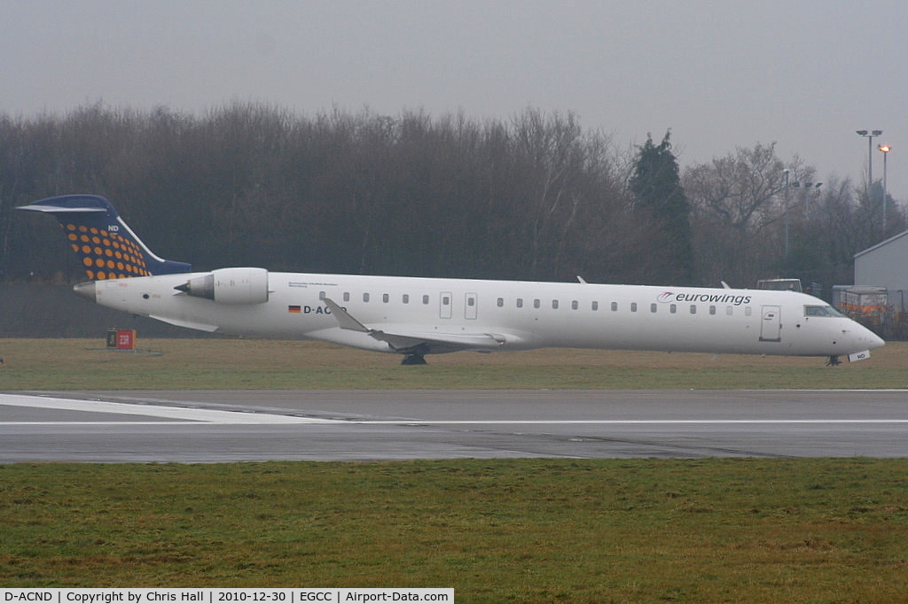 D-ACND, 2009 Bombardier CRJ-701 (CL-600-2C10) Regional Jet C/N 15238, Eurowings