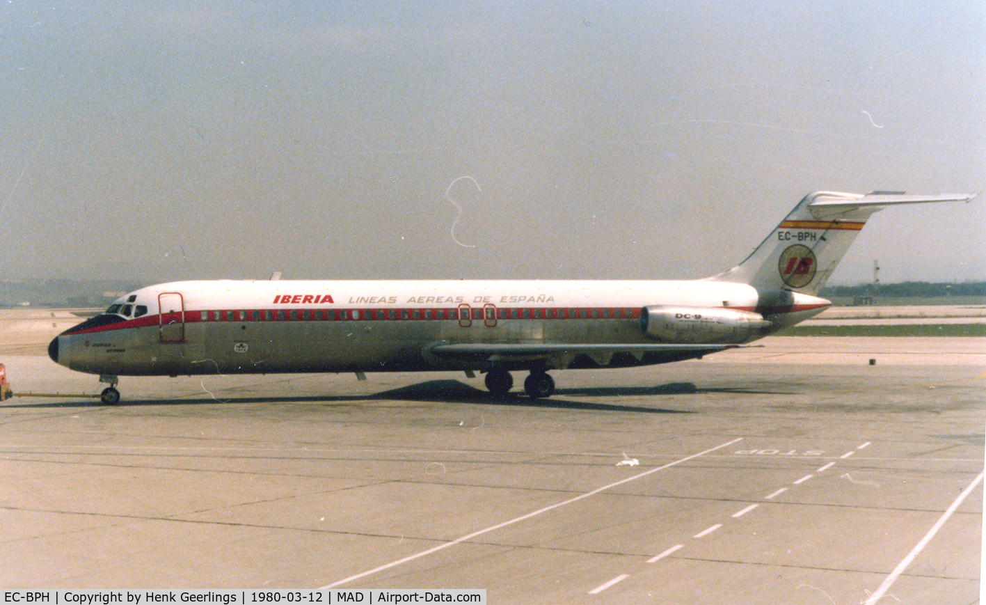 EC-BPH, 1969 Douglas DC-9-32 C/N 47368, Iberia , DC-9-32