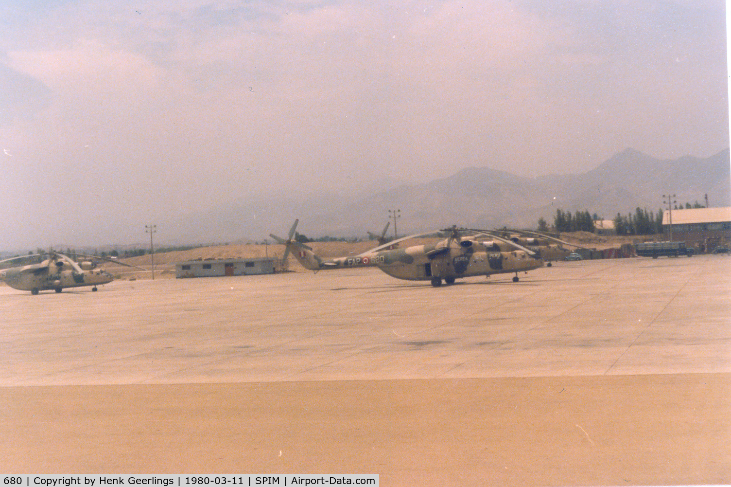 680, Mil Mi-6 Hook C/N Not found 680, Peruvian Air Force , Lima
