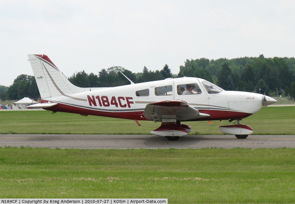 N184CF, 1999 Piper PA-28-181 Archer C/N 2843242, EAA AirVenture 2010