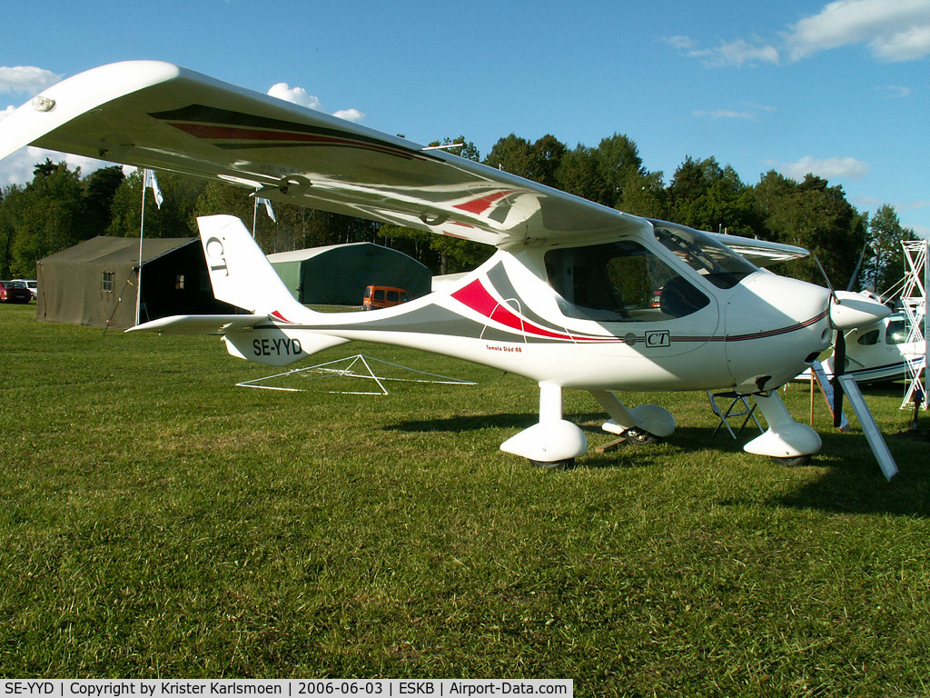 SE-YYD, 2001 Flight Design CT2K C/N 01-07-05-21, Recently sold to Norway(2011-01-20).