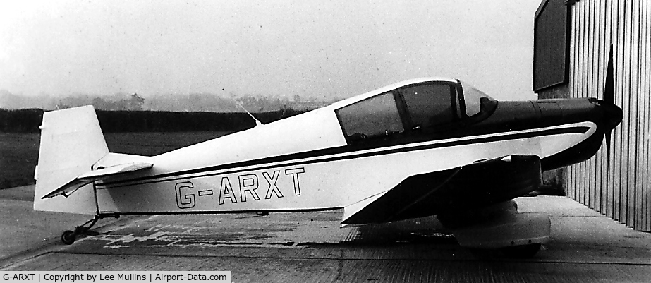 G-ARXT, 1962 SAN Jodel DR-1050 Ambassadeur C/N 355, Seen at Meppershall in the 1980's