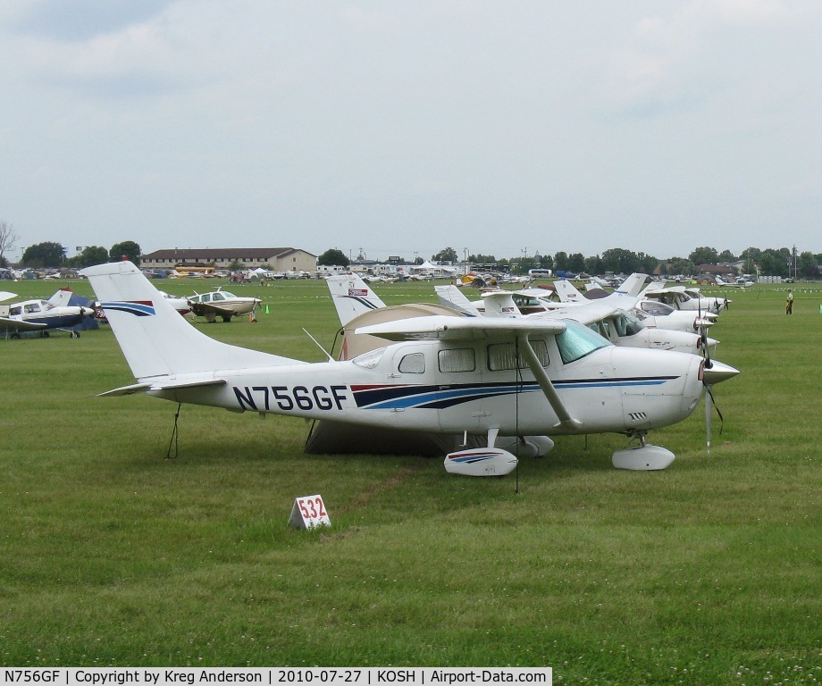 N756GF, 1977 Cessna U206G Stationair C/N U20604074, EAA AirVenture 2010