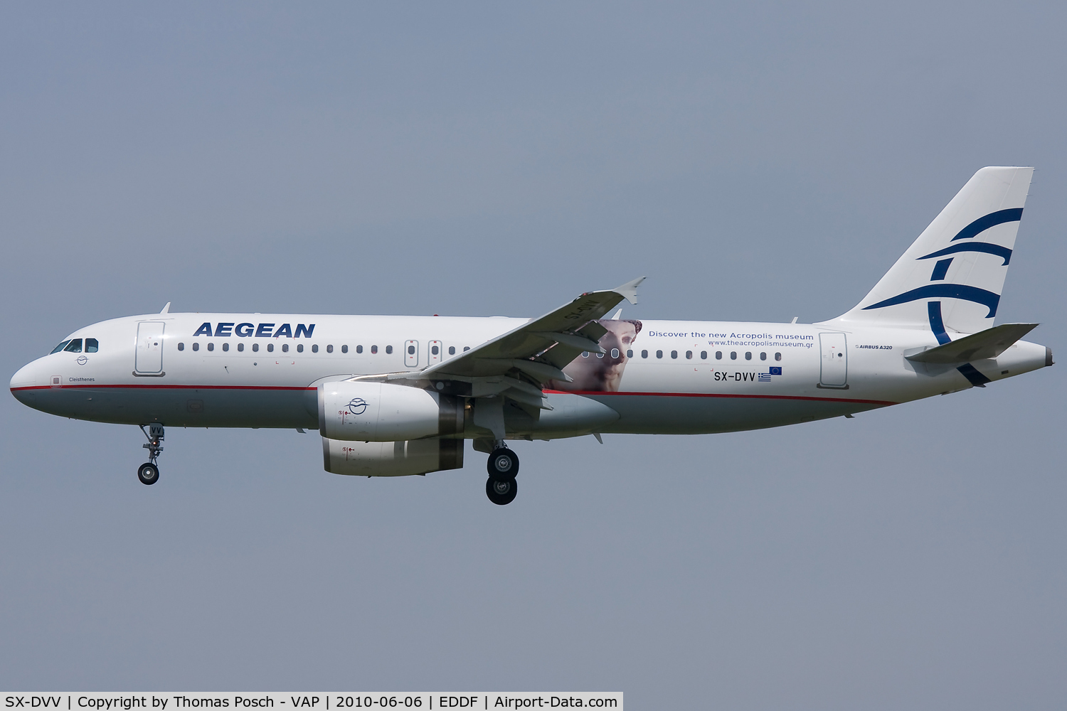 SX-DVV, 2009 Airbus A320-232 C/N 3773, Aegean Airlines