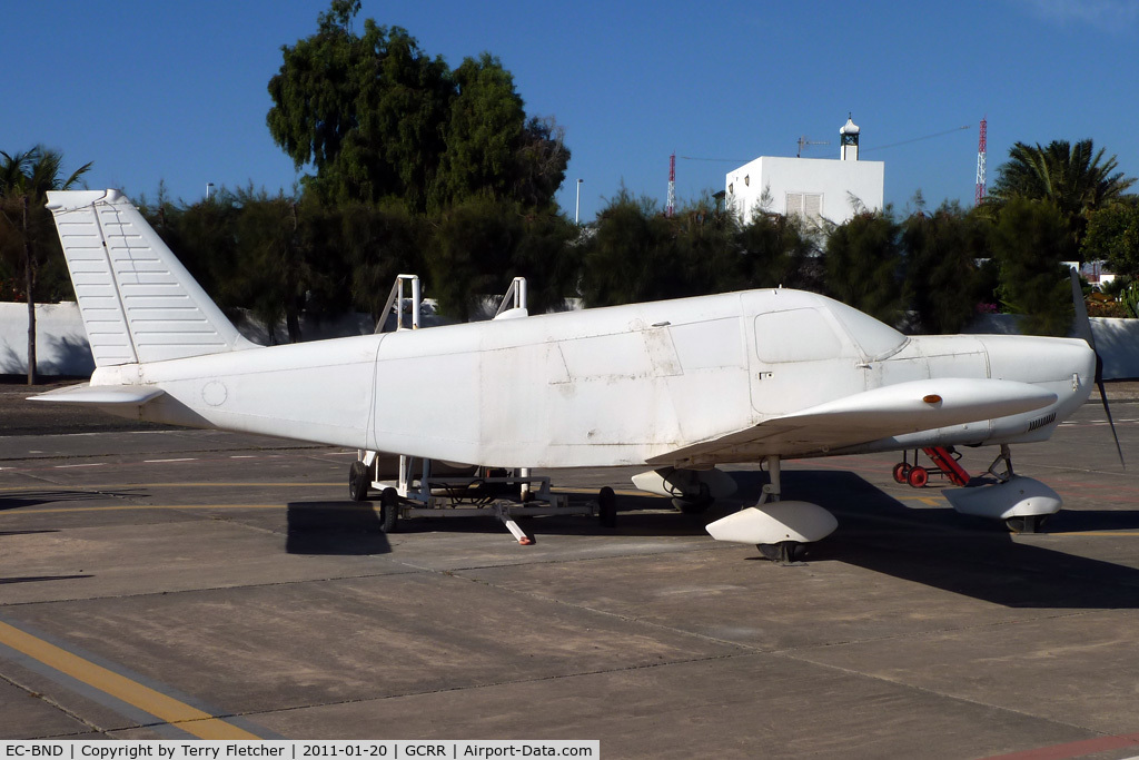 EC-BND, Piper PA-32-300 Cherokee Six Cherokee Six C/N 32-927, The former EC-BND now painted all white at the Lanzarote Aviation Museum