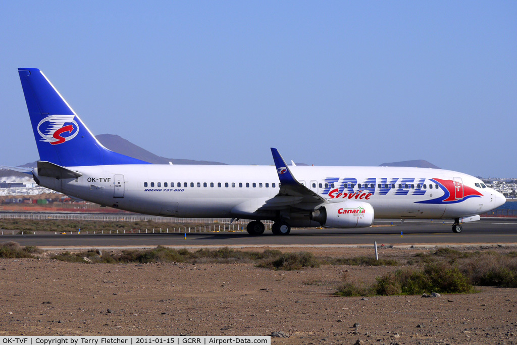 OK-TVF, 2005 Boeing 737-8FH C/N 29669, Travel Service Canaria 2005 Boeing 737-8FH, c/n: 29669
