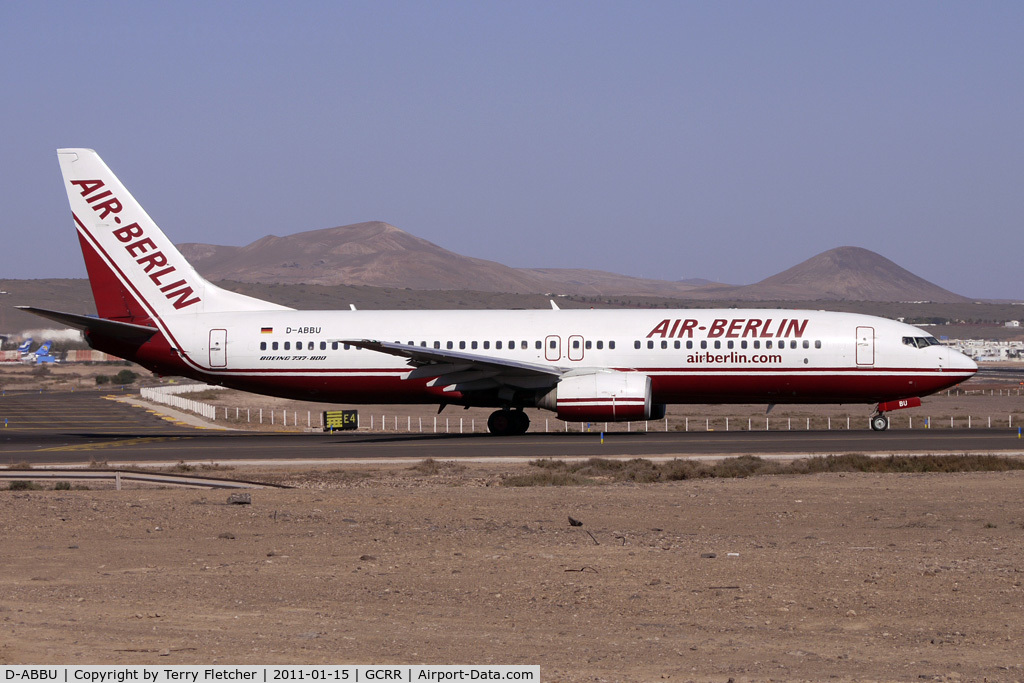 D-ABBU, 2001 Boeing 737-8Q8 C/N 30627, Air Berlin's 2001 Boeing 737-8Q8, c/n: 30627