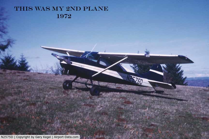 N2575D, 1952 Cessna 170B C/N 20727, N2575D In Oregon Before I took it to Alaska in 1973