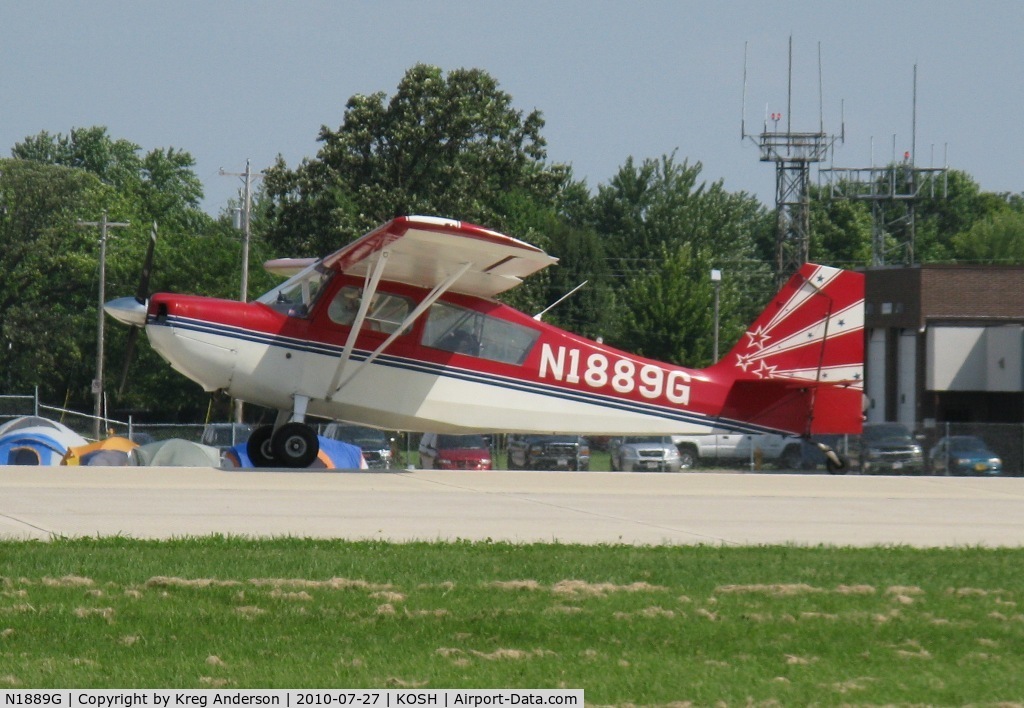 N1889G, 1968 Champion 7KCAB C/N 93, EAA AirVenture 2010