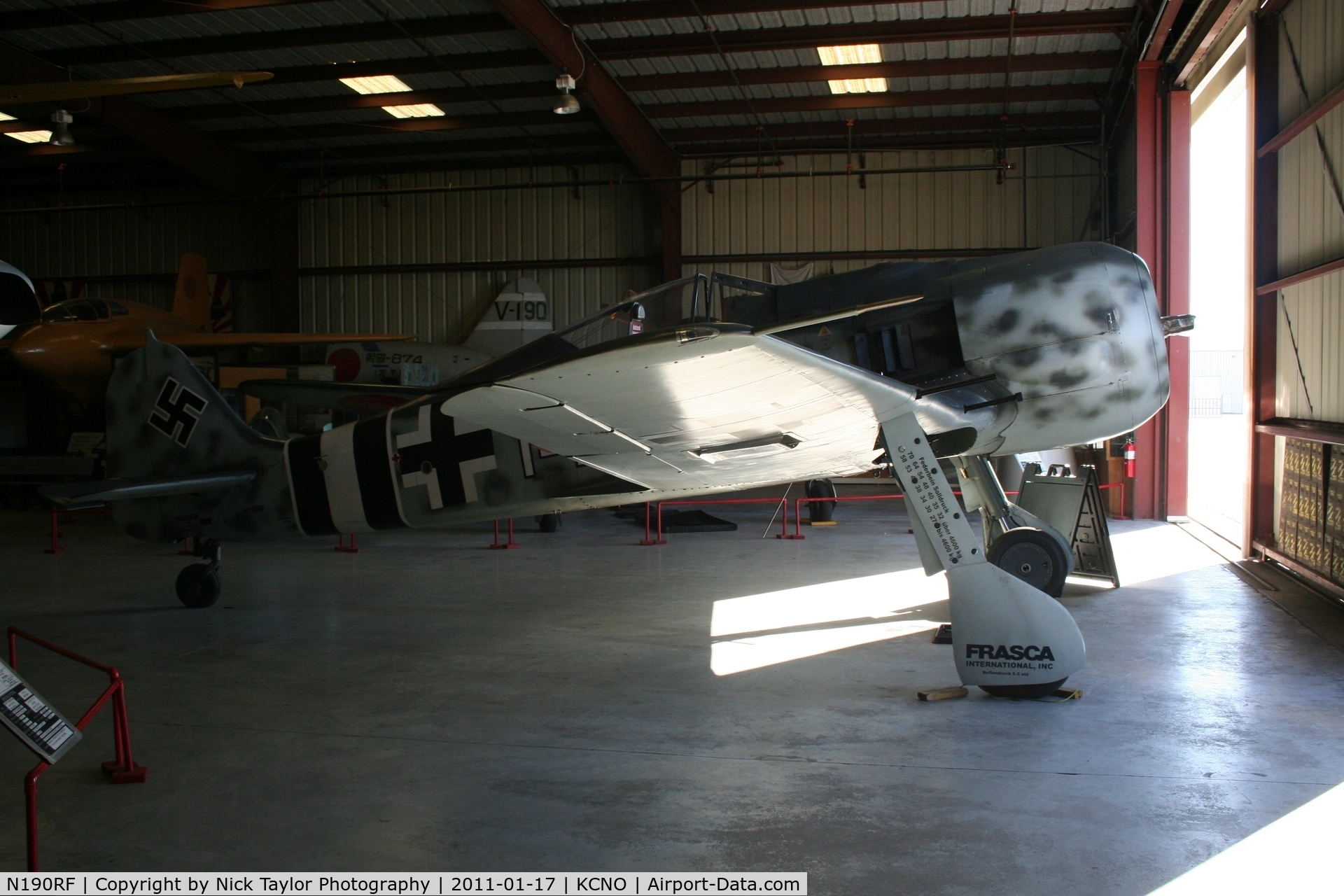 N190RF, Focke-Wulf Fw-190A-9 C/N 980 574, Ready to go at CNO