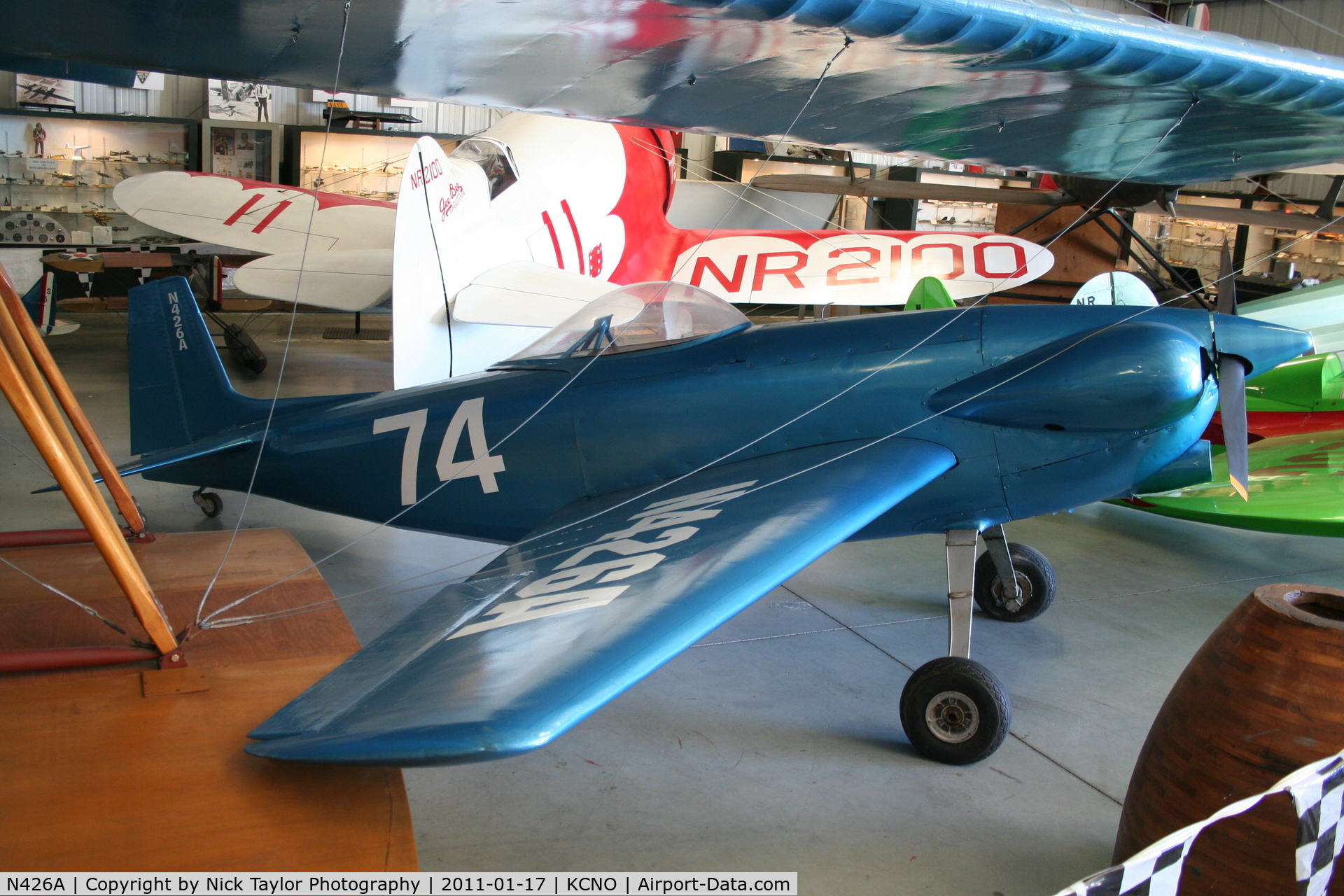 N426A, 1950 Orlowski Henri H O 1 C/N 1, Midget racer Mr.D flown by Hank Orlowski
