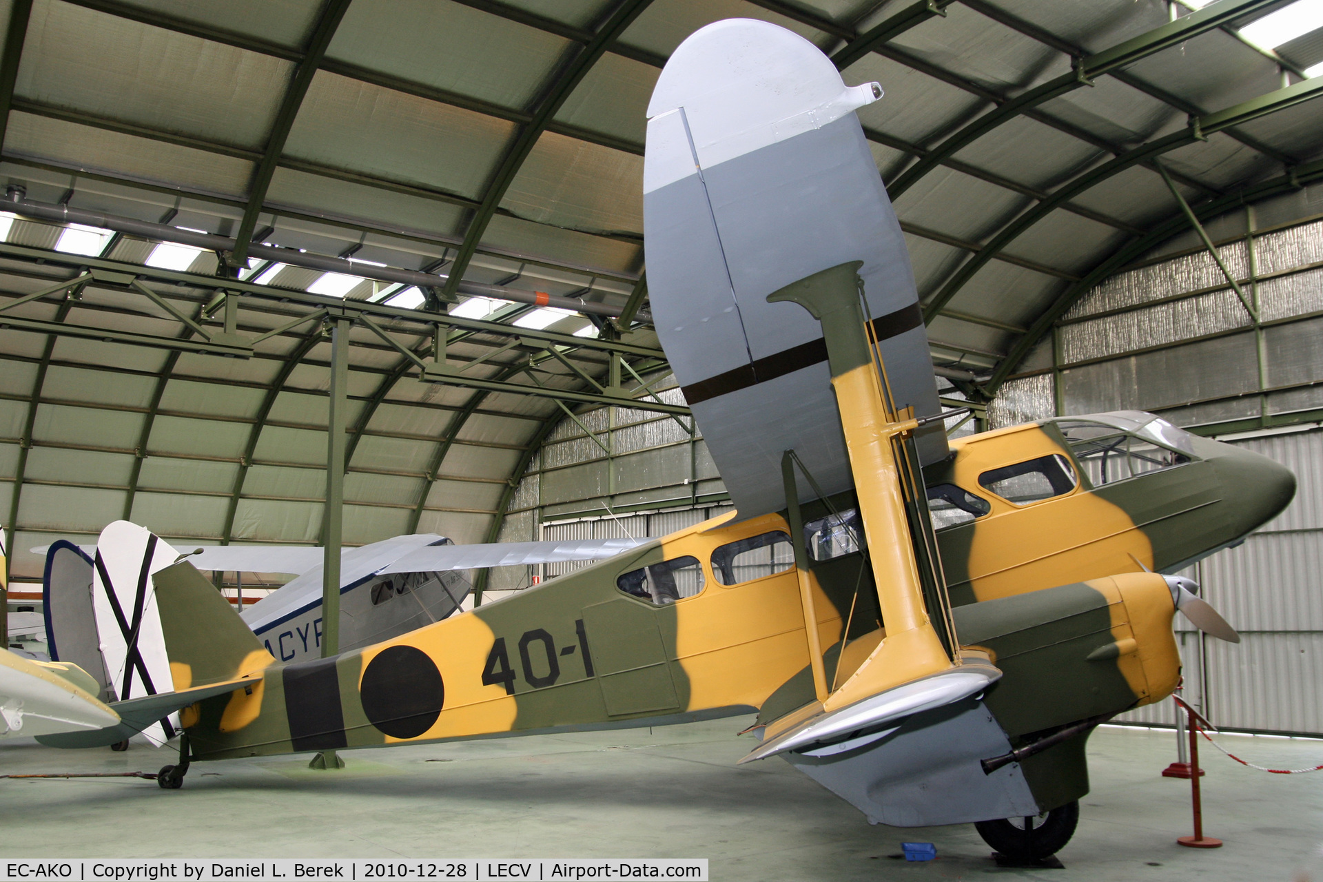 EC-AKO, 1937 De Havilland DH-89A Dragon Rapide C/N 6345, This beauty was restored in 2003 and is on display at the Museo del Aire, Cuatro Vientos, Madrid, Spain