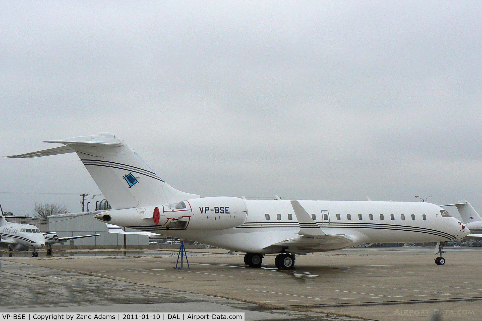 VP-BSE, Bombardier BD-700-1A10 Global Express C/N 9028, At Dallas Love Field