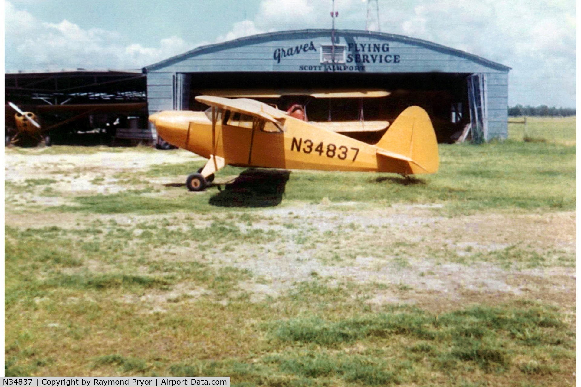 N34837, 1941 Porterfield 75C C/N 1657, Aircraft in 1960-61 after first restoration