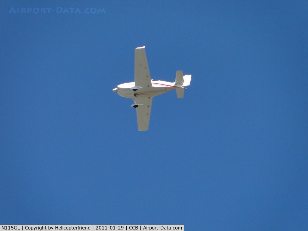 N115GL, 1997 Stoddard-Hamilton Glasair I GL-20 C/N 115, Doing a fly bye