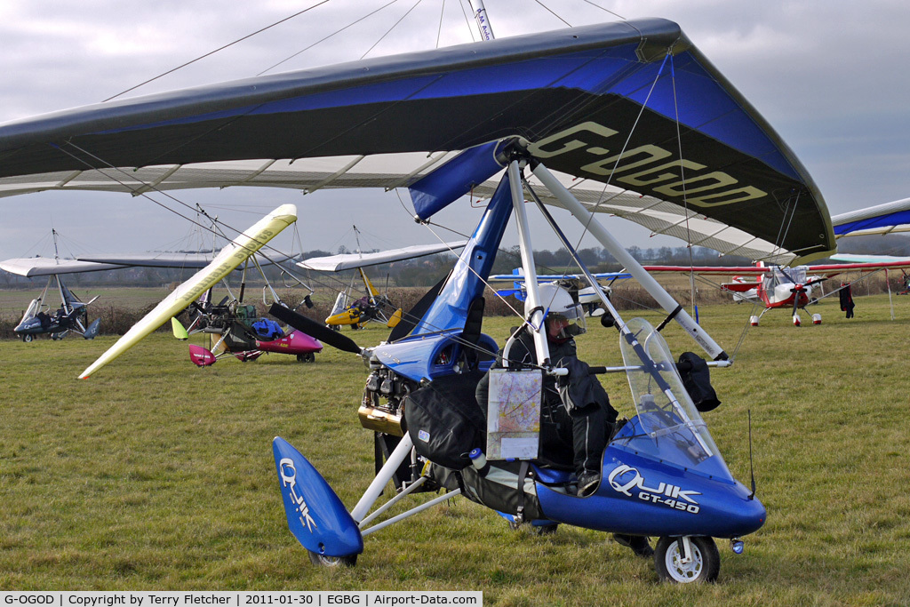 G-OGOD, P&M Aviation Quik GT450 C/N 8537, P AND M AVIATION LTD 
Type:QUIK GT450 
Serial No.:8537 at 2011 Icicle