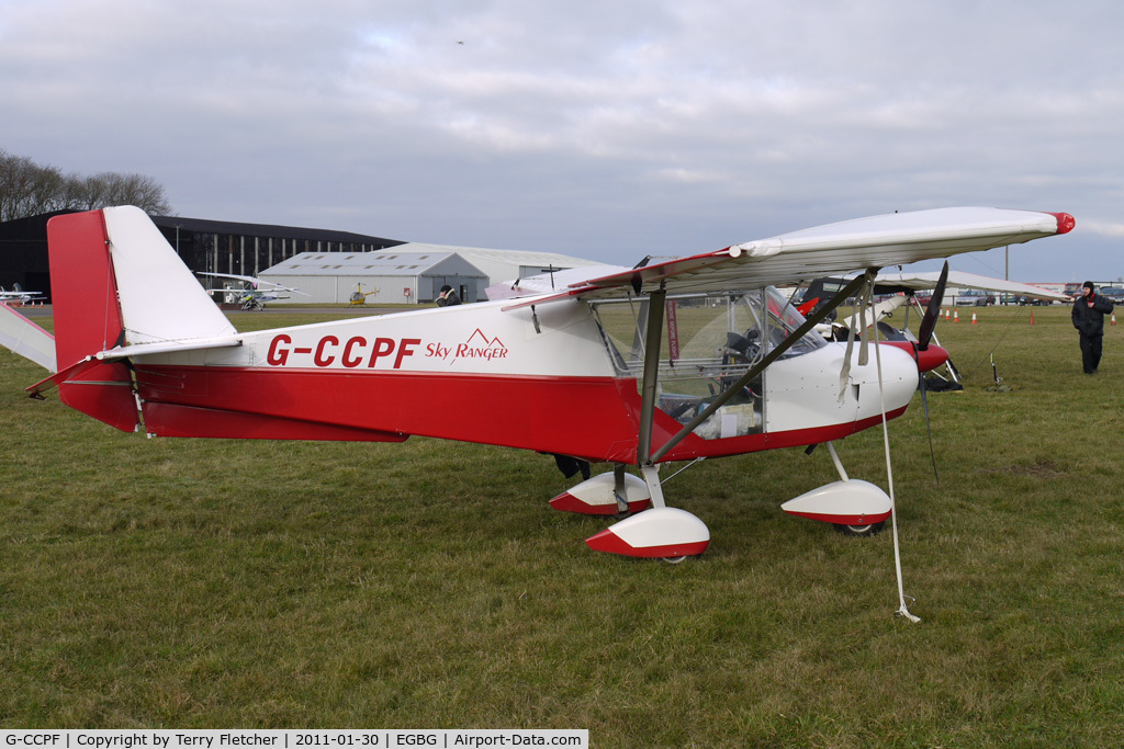 G-CCPF, 2004 Best Off Skyranger 912(2) C/N BMAA/HB/340, 2004 Willcox T SKYRANGER 912(2), c/n: BMAA/HB/340 at 2011 Icicle