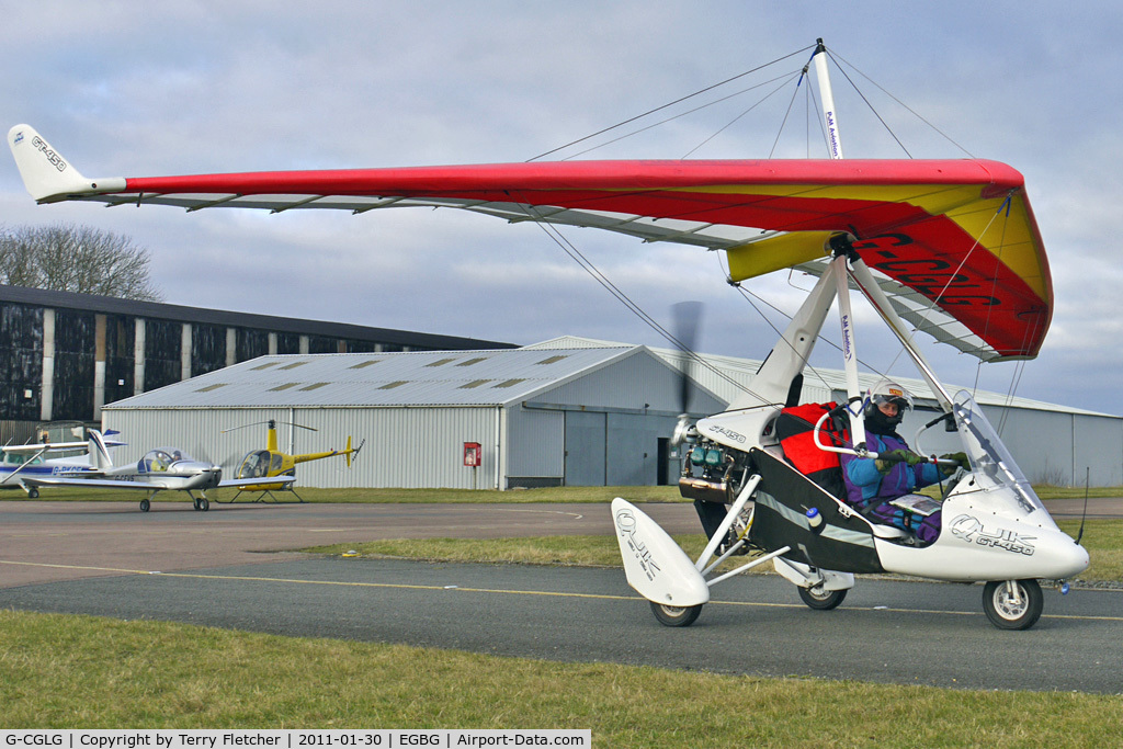 G-CGLG, 2010 P&M Aviation Quik GT450 C/N 8527, P AND M AVIATION LTD 
Type:QUIK GT450 
Serial No.:8527 
at 2011 Icicle