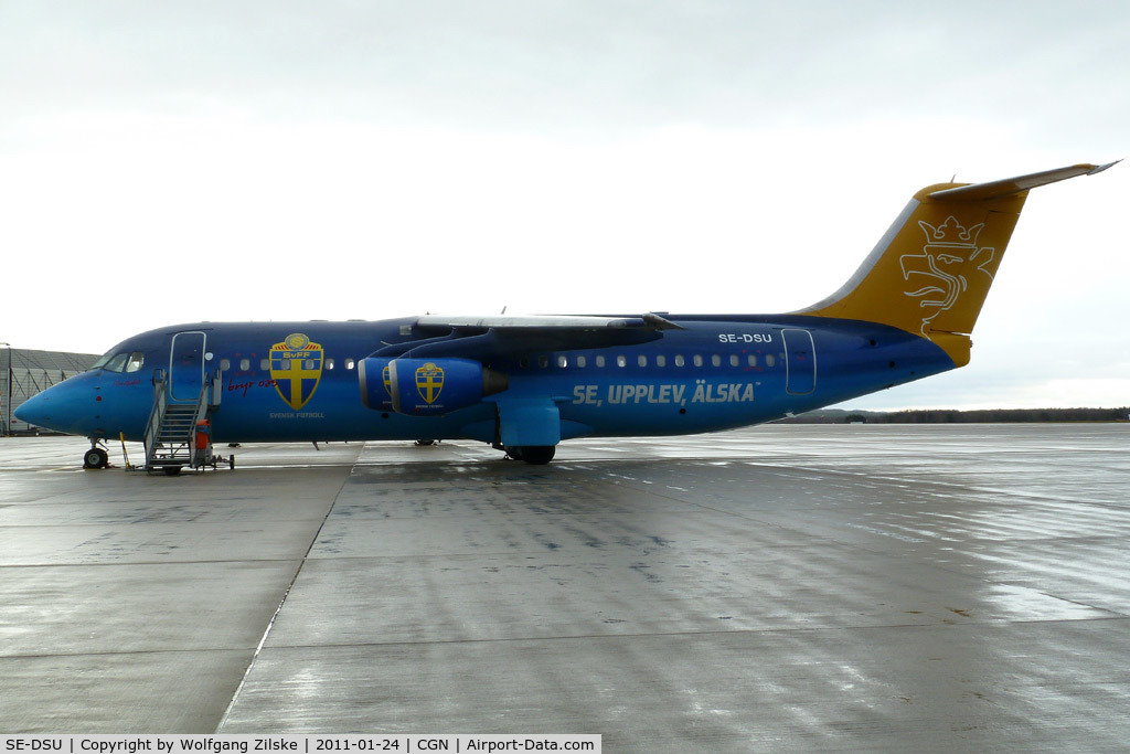 SE-DSU, 1994 British Aerospace Avro 146-RJ100 C/N E3248, visitor