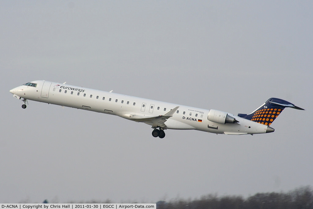 D-ACNA, 2009 Bombardier CRJ-900 NG (CL-600-2D24) C/N 15229, Eurowings