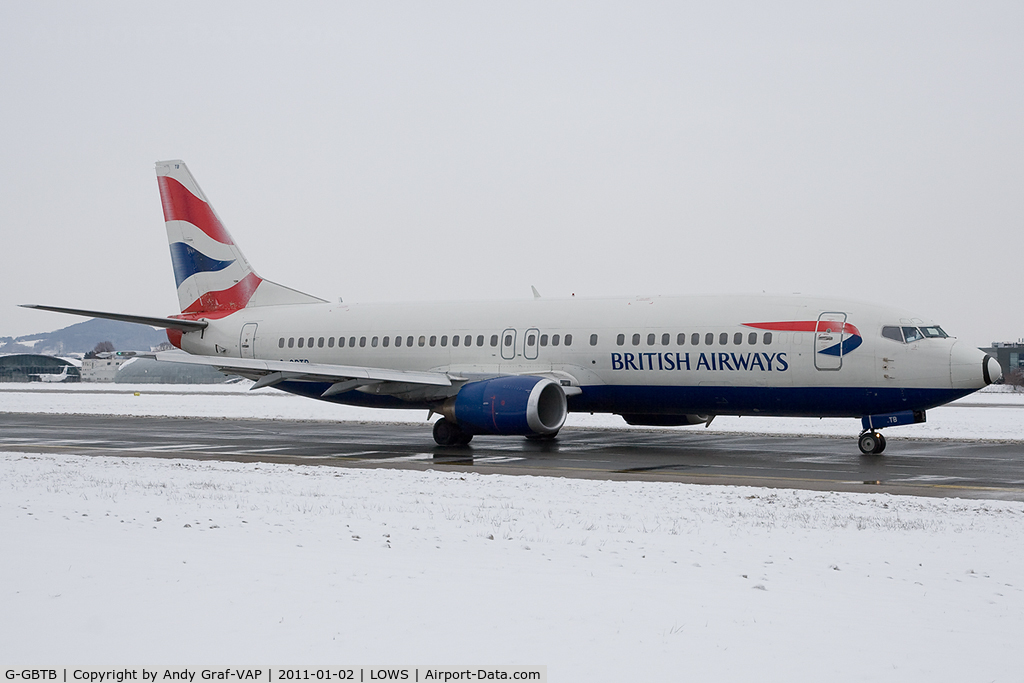 G-GBTB, 1993 Boeing 737-436 C/N 25860, British Airways 737-400