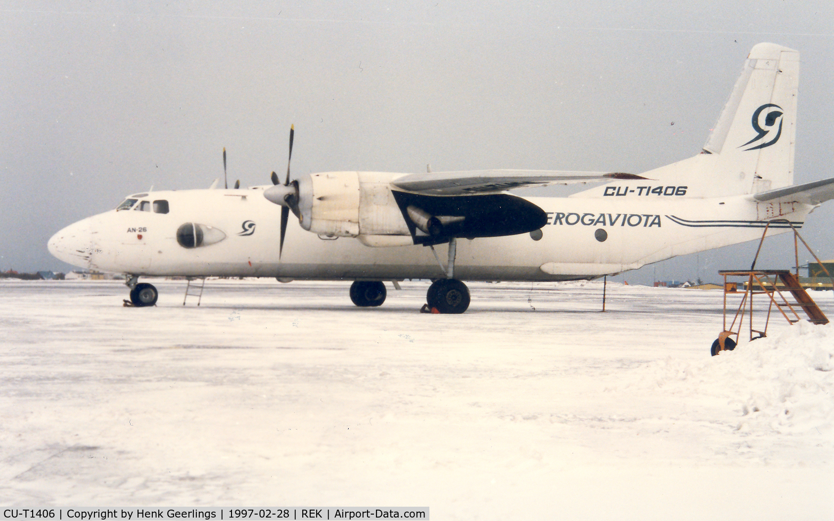 CU-T1406, 1984 Antonov An-26B C/N 13502, Aerogaviota