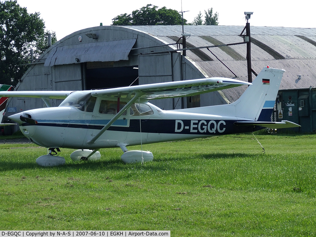 D-EGQC, 1977 Reims F172N Skyhawk C/N 1618, Visitor