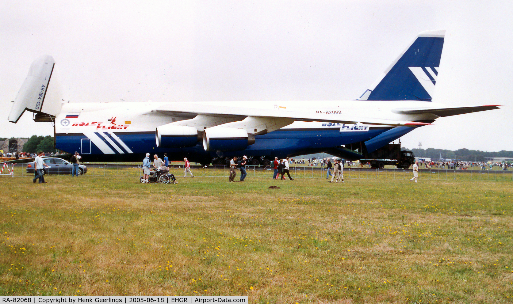 RA-82068, 1993 Antonov An-124-100 Ruslan C/N x770051359127, KLu , Dutch AF Openday June 2005