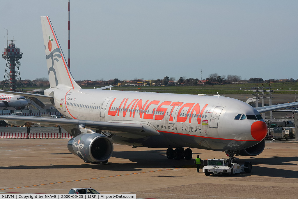 I-LIVM, 2003 Airbus A330-243 C/N 551, Push back