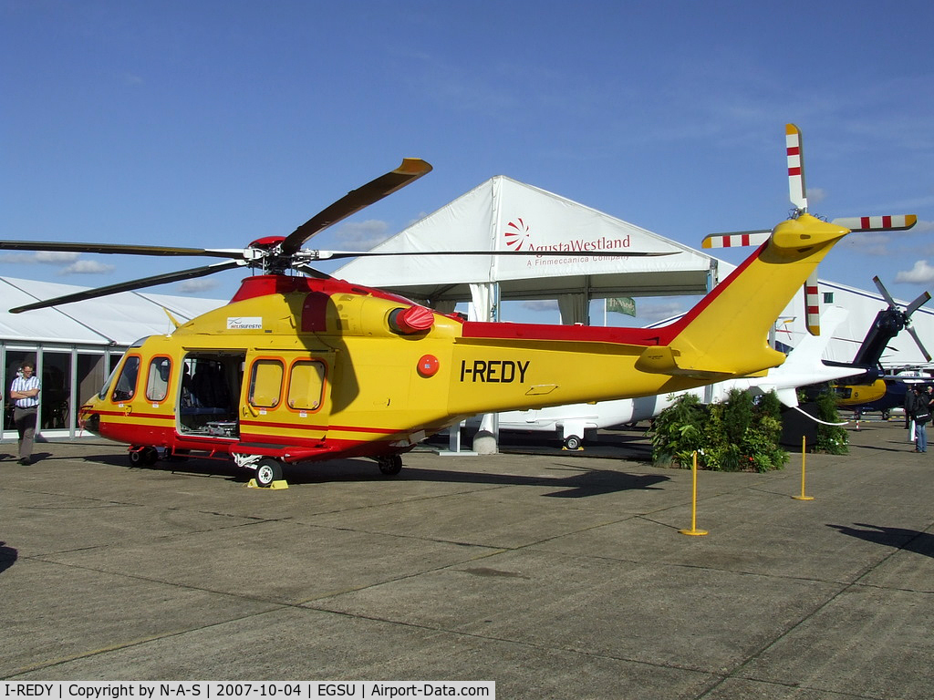 I-REDY, 2007 AgustaWestland AW-139 C/N 31077, Static Helitech