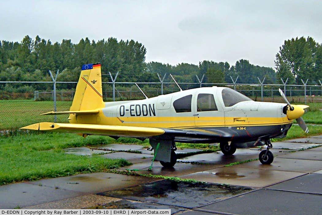 D-EDDN, Mooney M20C 2 Ranger C/N 2595, Mooney M.20C Mark 21 [2595] Rotterdam~PH 10/09/2003