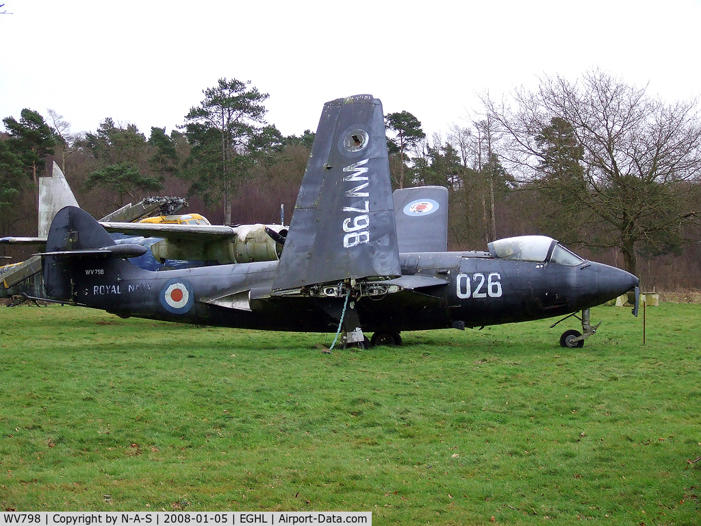 WV798, Hawker Sea Hawk FGA.6 C/N 6059, Preserved, Well sort of