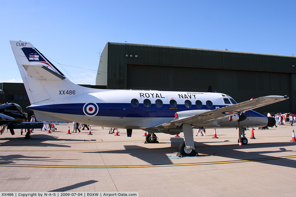 XX486, Scottish Aviation HP-137 Jetstream T.2 C/N 265, Static