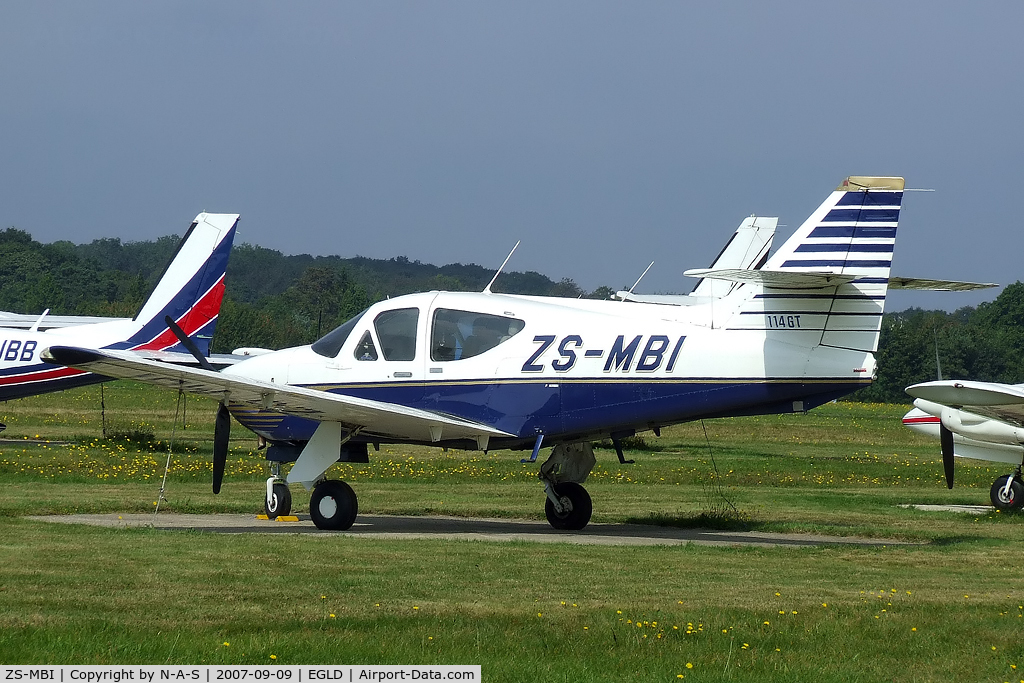 ZS-MBI, 1978 Rockwell Commander 114GT C/N 14361, Based in the UK