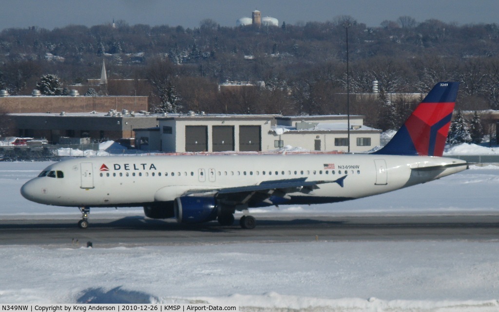 N349NW, 1993 Airbus A320-212 C/N 417, Delta Airlines Airbus A320-212