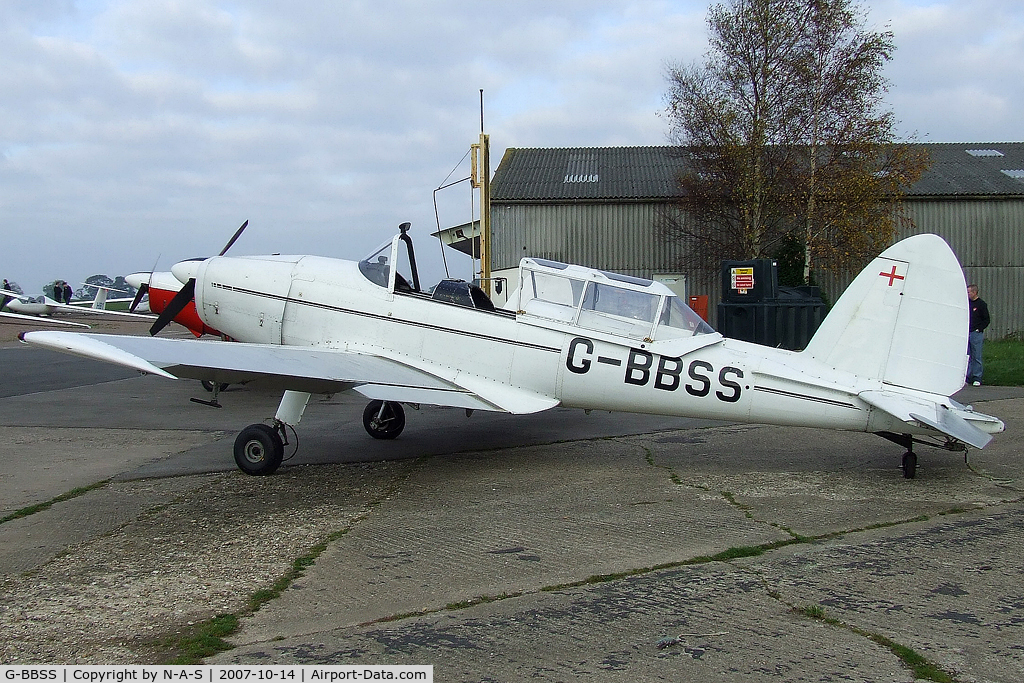 G-BBSS, 1951 De Havilland DHC-1 Chipmunk 22 (Lycoming) C/N C1/0520, Taken at Husbands Bosworth, UK