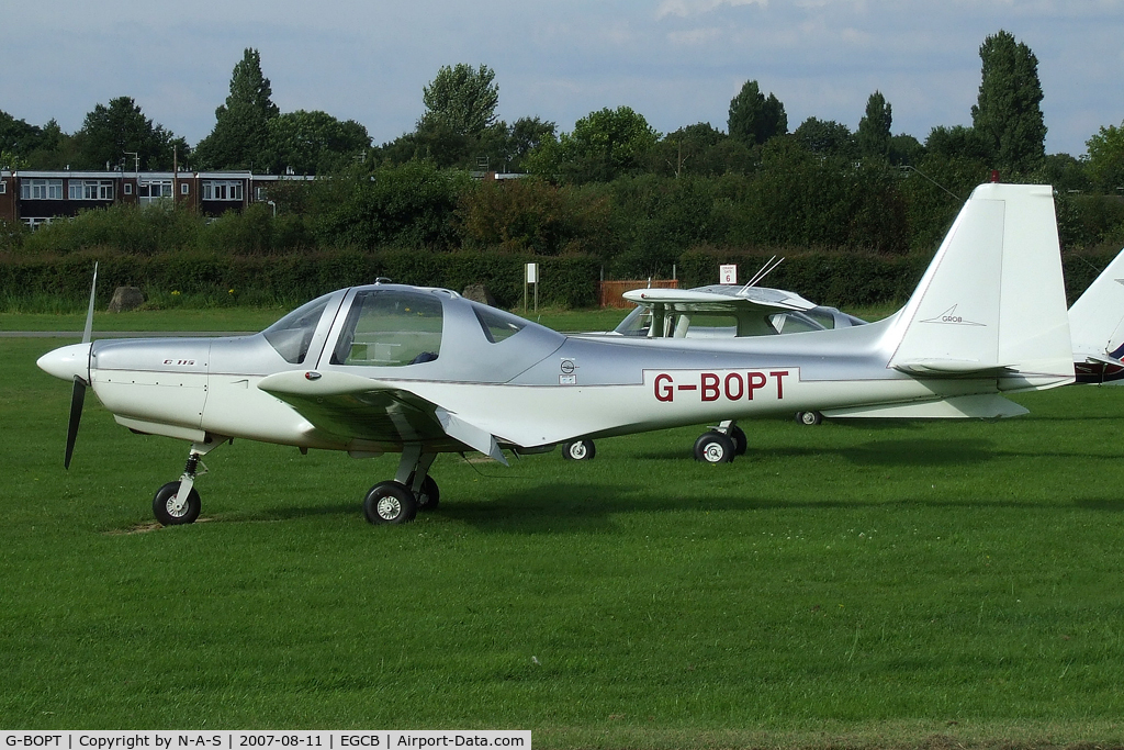 G-BOPT, 1988 Grob G-115 C/N 8046, Based