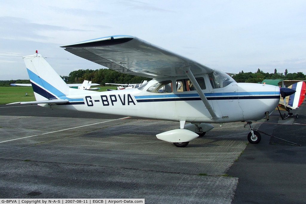 G-BPVA, 1965 Cessna 172F C/N 17252286, Parked on the ramp