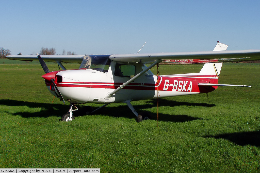 G-BSKA, 1974 Cessna 150M C/N 150-76137, Based